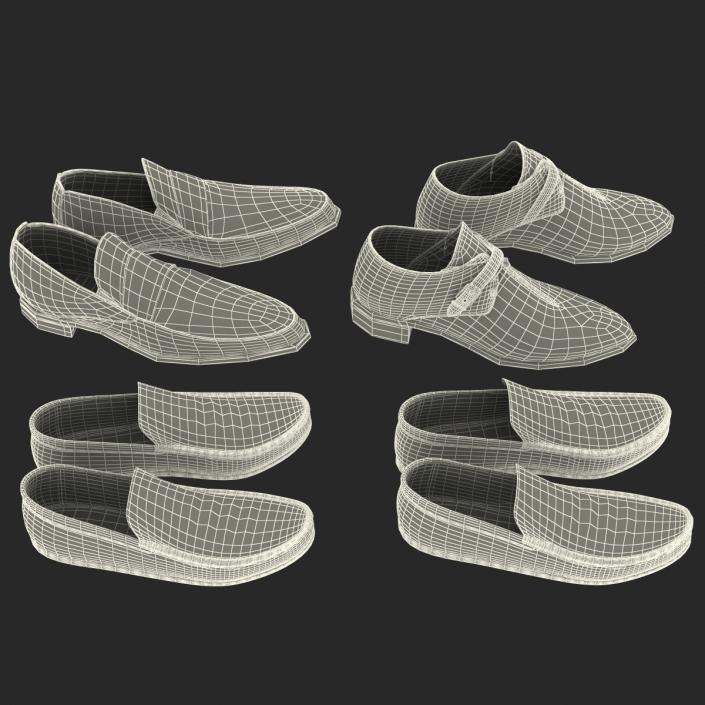 Man Shoes 3D Models Collection 2 3D