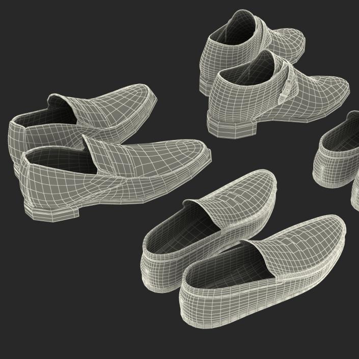 Man Shoes 3D Models Collection 2 3D