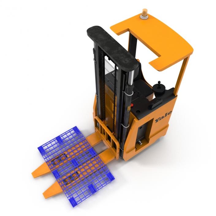 3D Rider Stacker Orange and Pallet