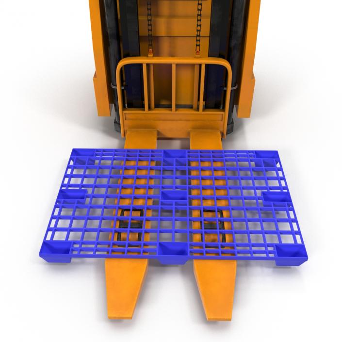 3D Rider Stacker Orange and Pallet