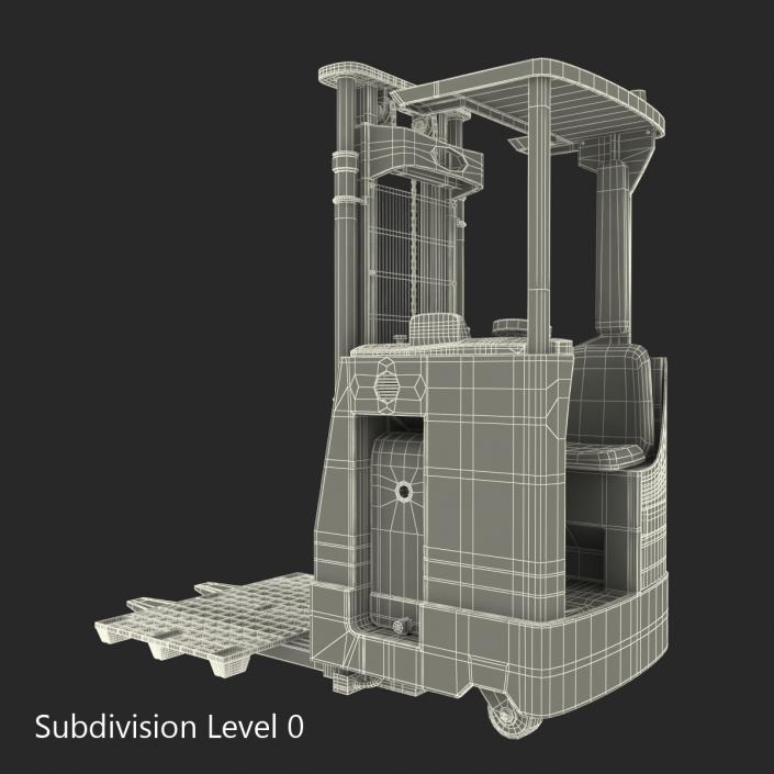 3D Rider Stacker Orange and Pallet