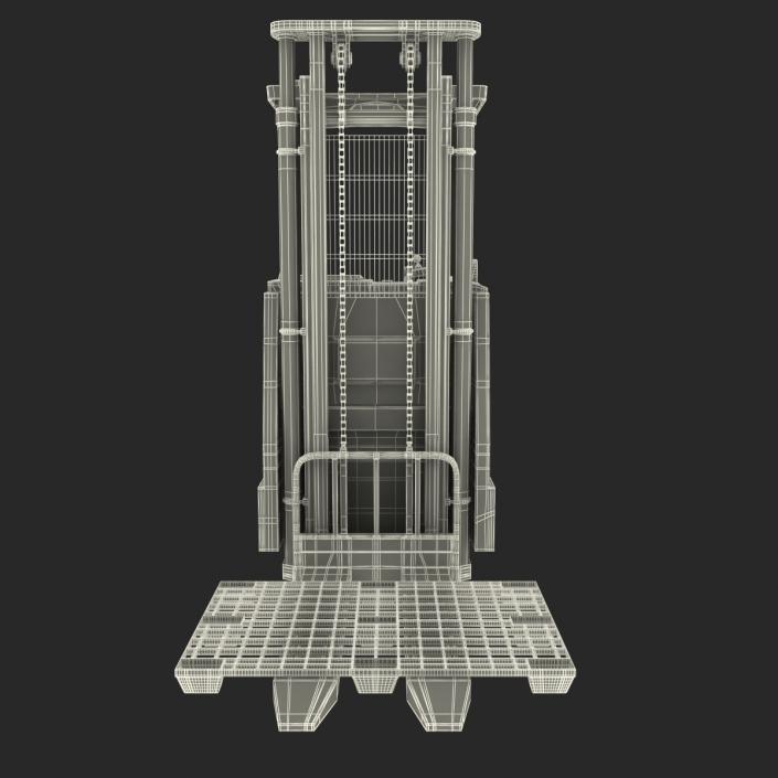 3D Rider Stacker Orange and Pallet