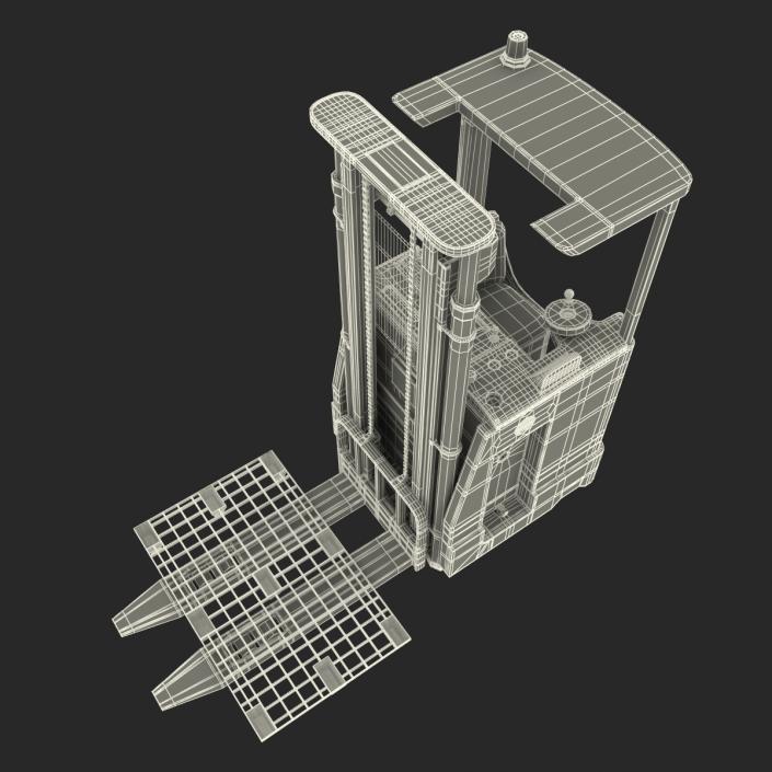 3D Rider Stacker Orange and Pallet