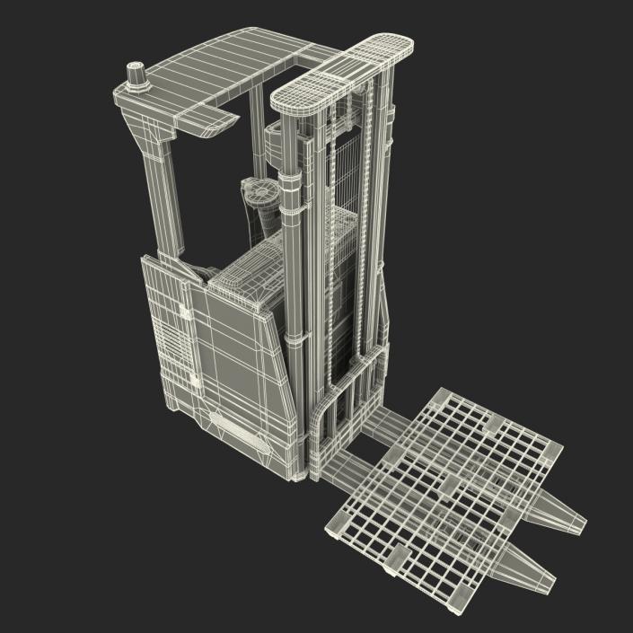 3D Rider Stacker Orange and Pallet