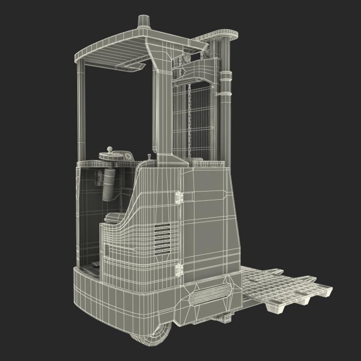 3D Rider Stacker Orange and Pallet