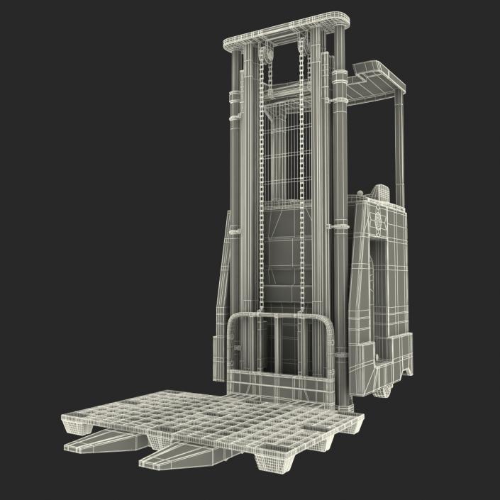 3D Rider Stacker Orange and Pallet