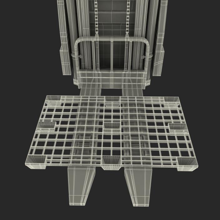 3D Rider Stacker Orange and Pallet