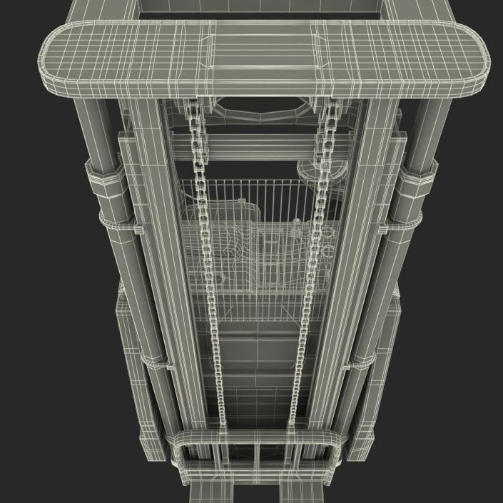 3D Rider Stacker Orange and Pallet