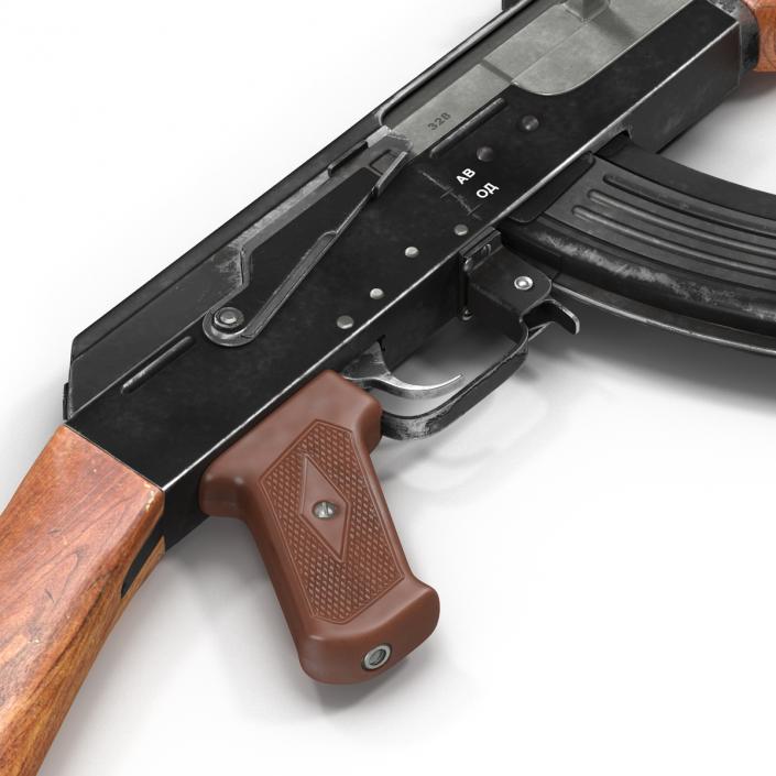 Assault Rifle AK 47 3D model