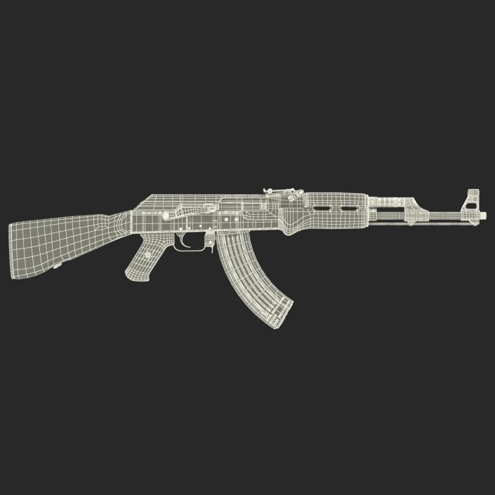 Assault Rifle AK 47 3D model