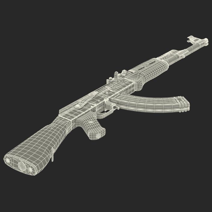 Assault Rifle AK 47 3D model