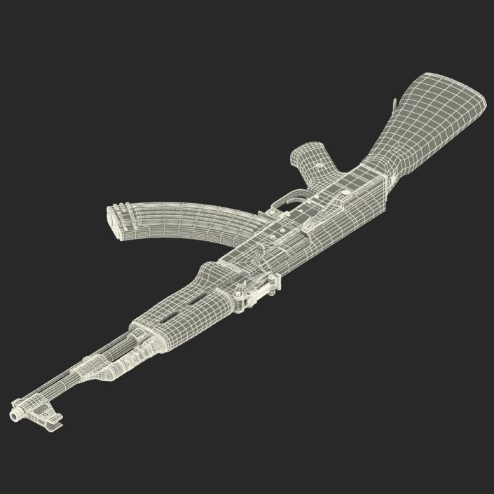 Assault Rifle AK 47 3D model