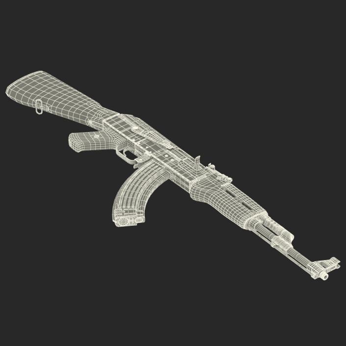 Assault Rifle AK 47 3D model