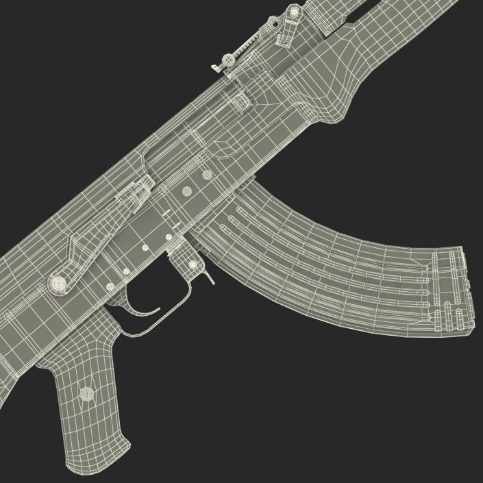 Assault Rifle AK 47 3D model