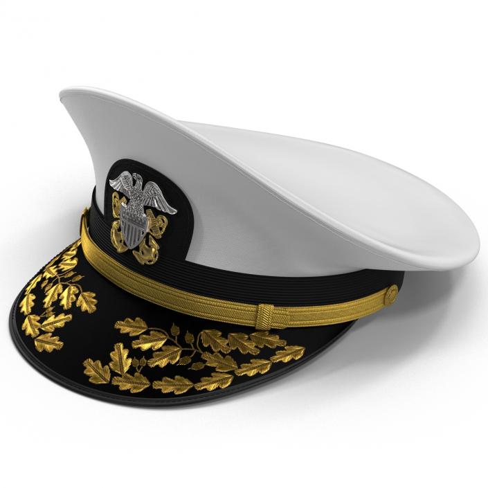 3D Admiral Combination Hat model