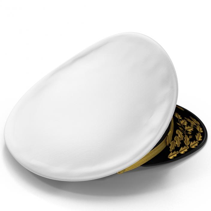 3D Admiral Combination Hat model