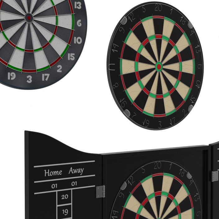 Dart Boards Collection 3D