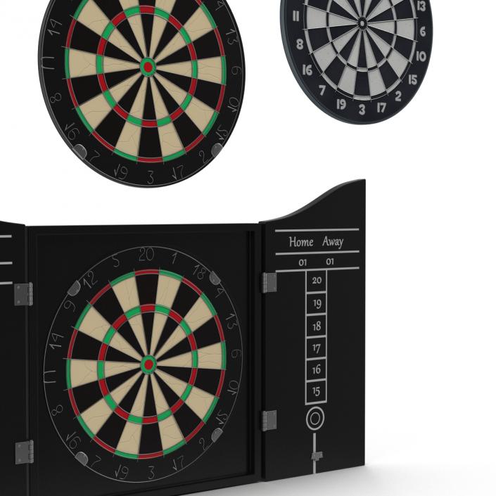 Dart Boards Collection 3D