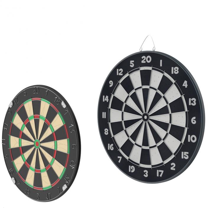 Dart Boards Collection 3D