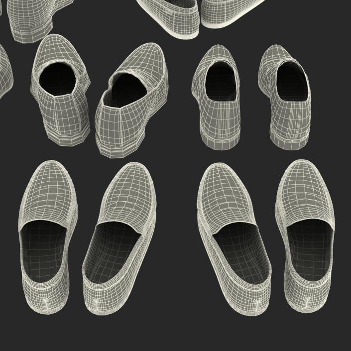 Man Shoes 3D Models Collection 3 3D