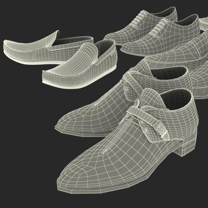 Man Shoes 3D Models Collection 3 3D