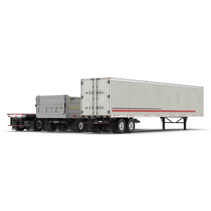 Trailers Collection 3D model