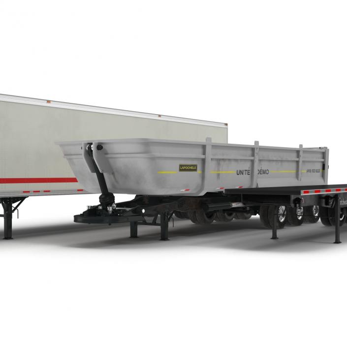 Trailers Collection 3D model