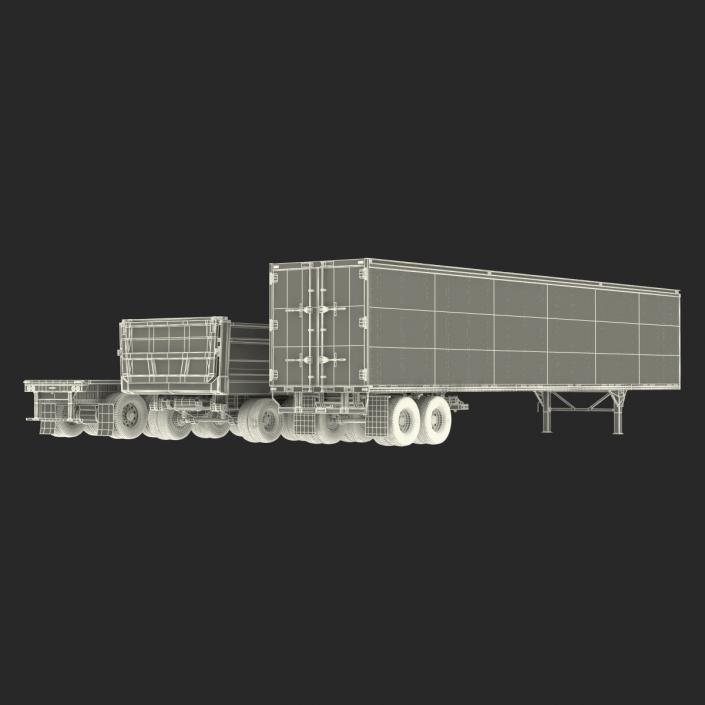 Trailers Collection 3D model