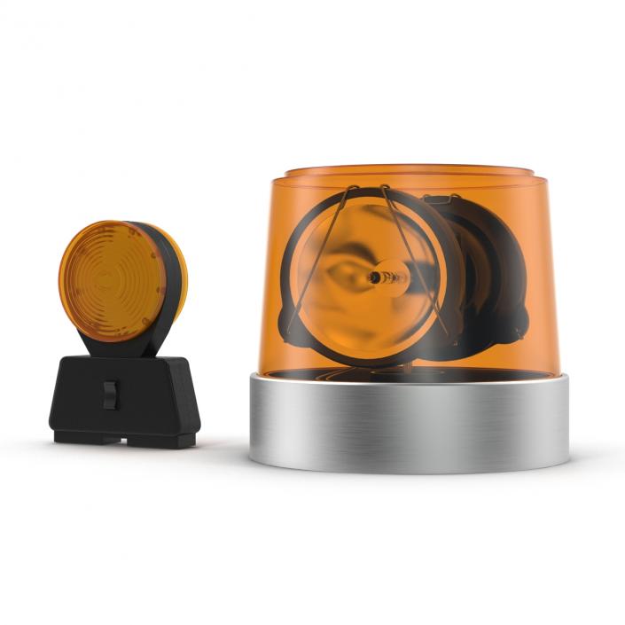 3D model Warning Lights 3D Models Collection