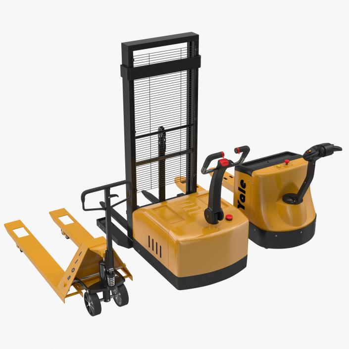 3D Pallet Jacks 3D Models Collection model