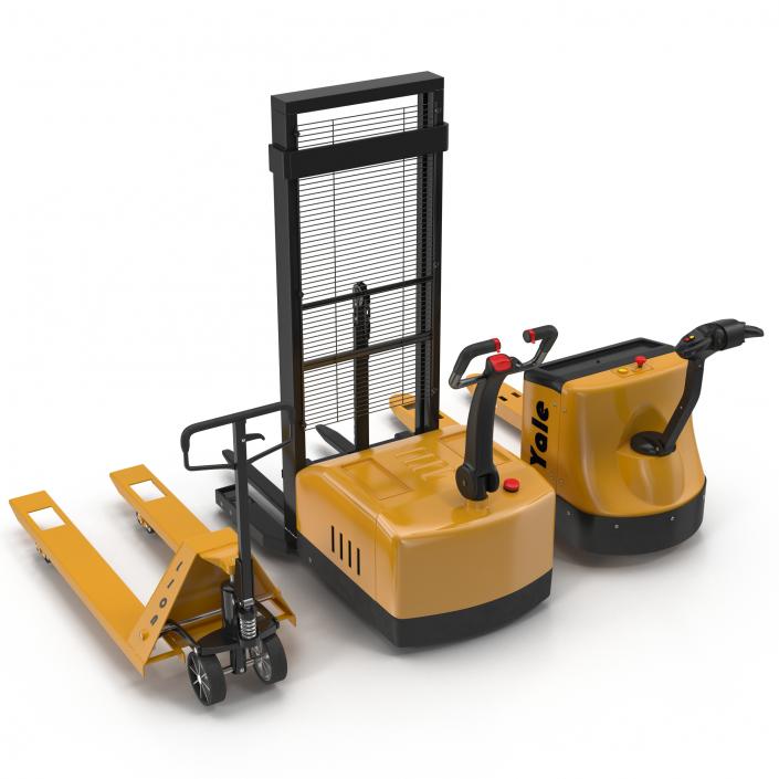 3D Pallet Jacks 3D Models Collection model