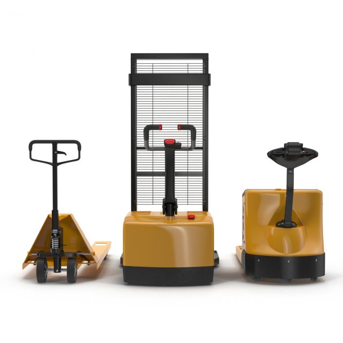 3D Pallet Jacks 3D Models Collection model