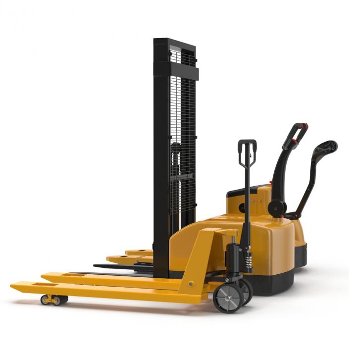 3D Pallet Jacks 3D Models Collection model