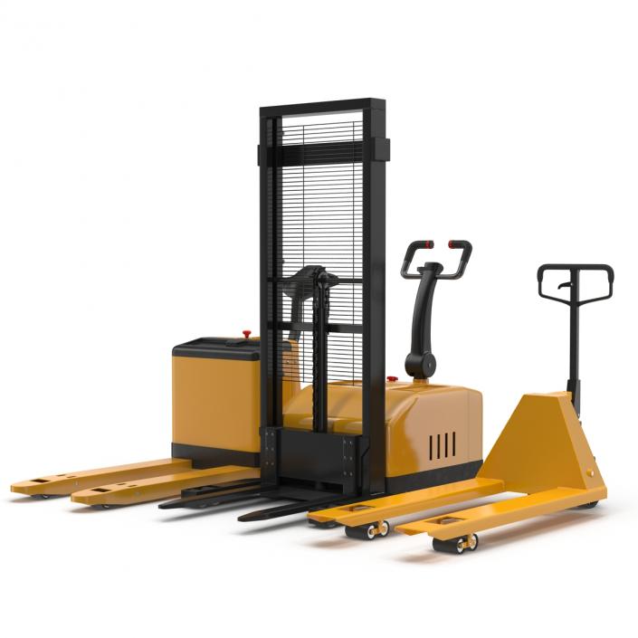 3D Pallet Jacks 3D Models Collection model