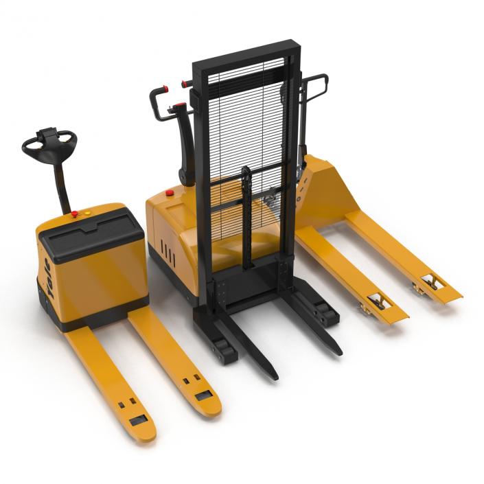 3D Pallet Jacks 3D Models Collection model