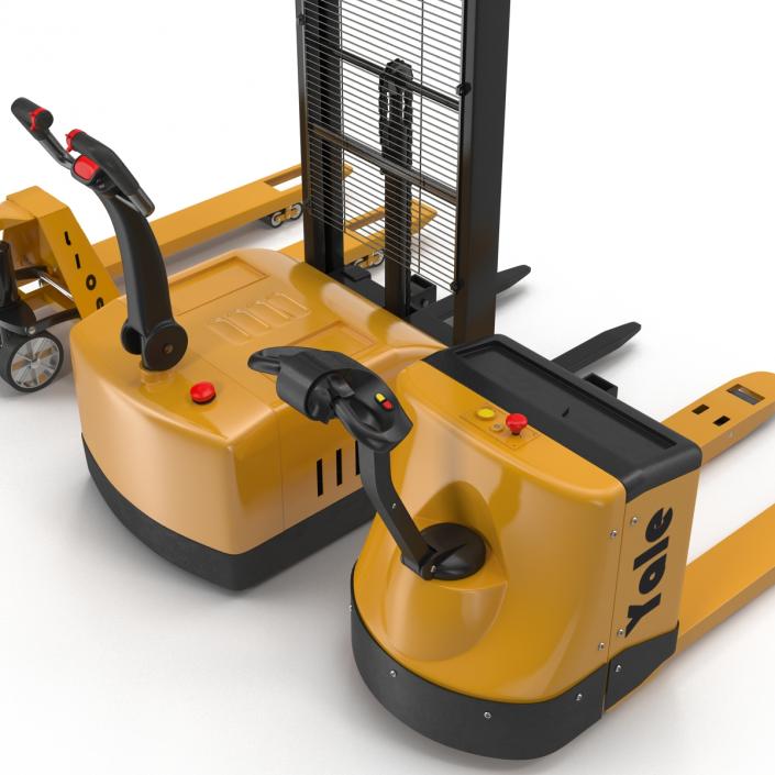 3D Pallet Jacks 3D Models Collection model