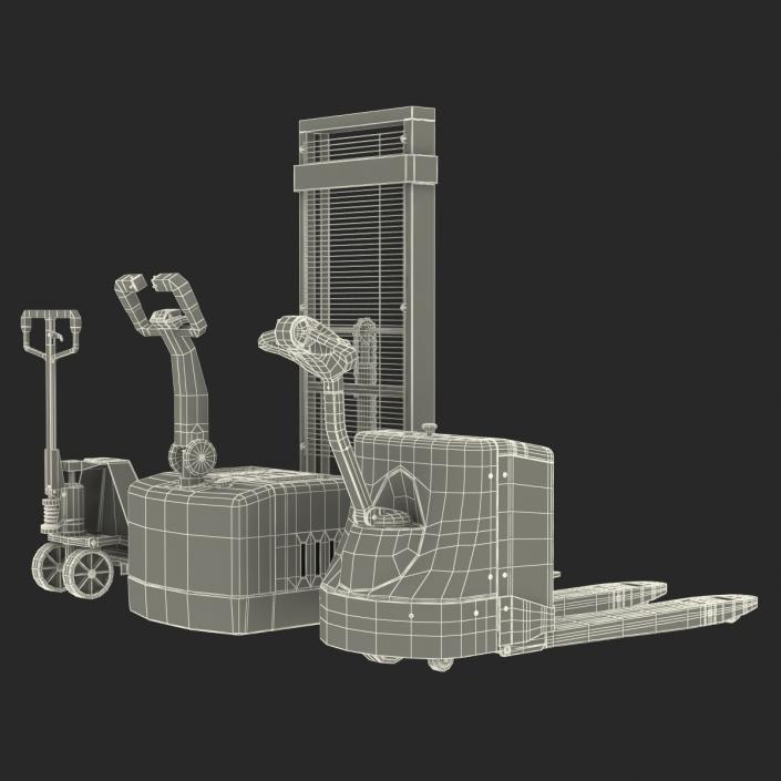 3D Pallet Jacks 3D Models Collection model