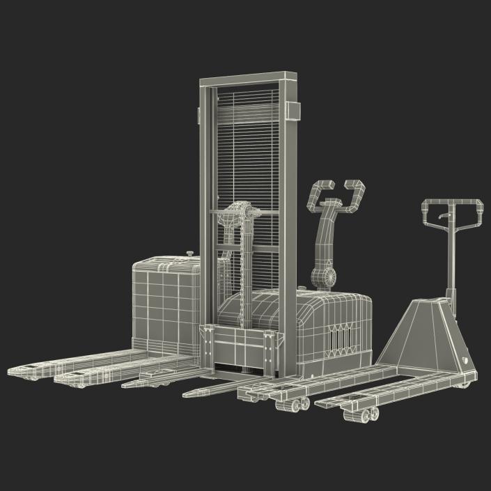 3D Pallet Jacks 3D Models Collection model