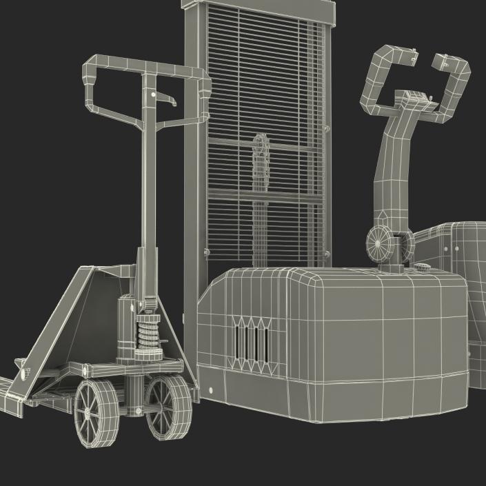 3D Pallet Jacks 3D Models Collection model