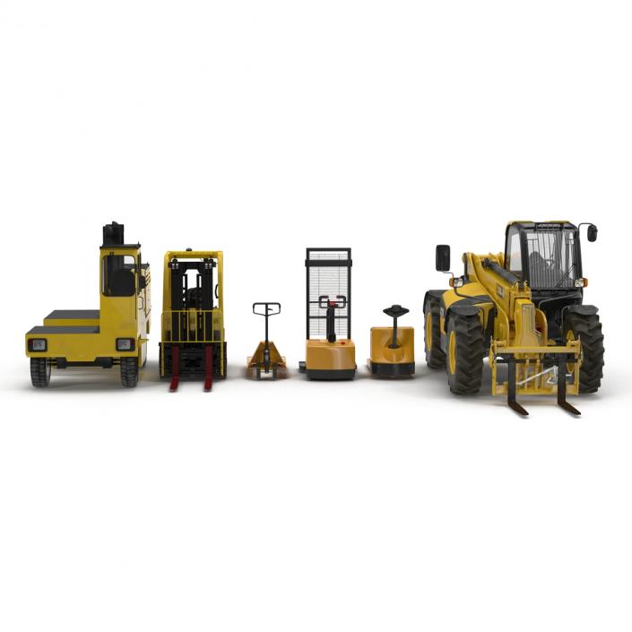 Forklifts 3D Models Collection 2 3D