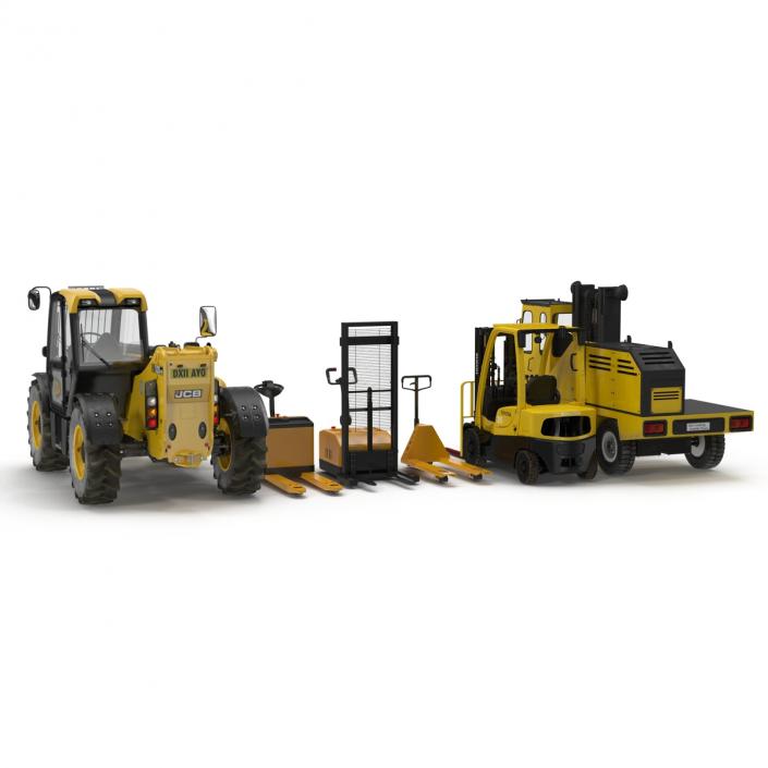 Forklifts 3D Models Collection 2 3D