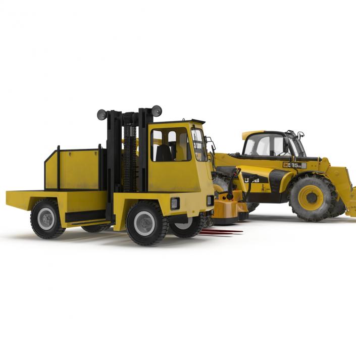 Forklifts 3D Models Collection 2 3D