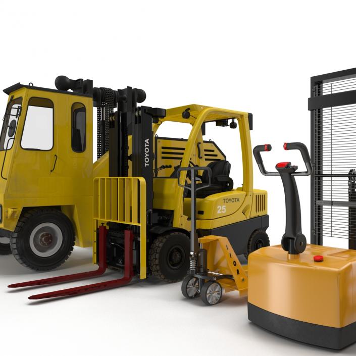 Forklifts 3D Models Collection 2 3D