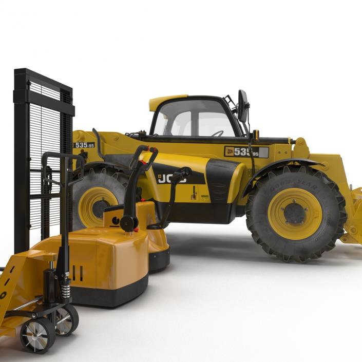 Forklifts 3D Models Collection 2 3D