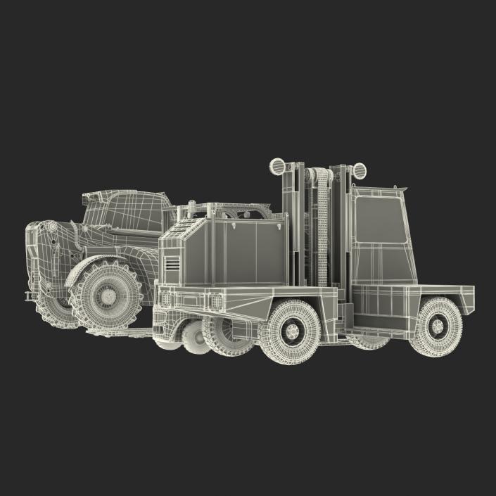 Forklifts 3D Models Collection 2 3D