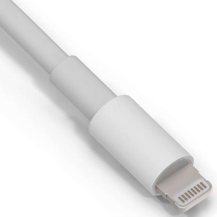 3D model Apple Lightning to VGA Adapter