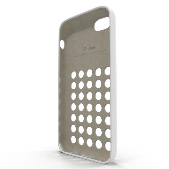 3D model iPhone 5c Case White