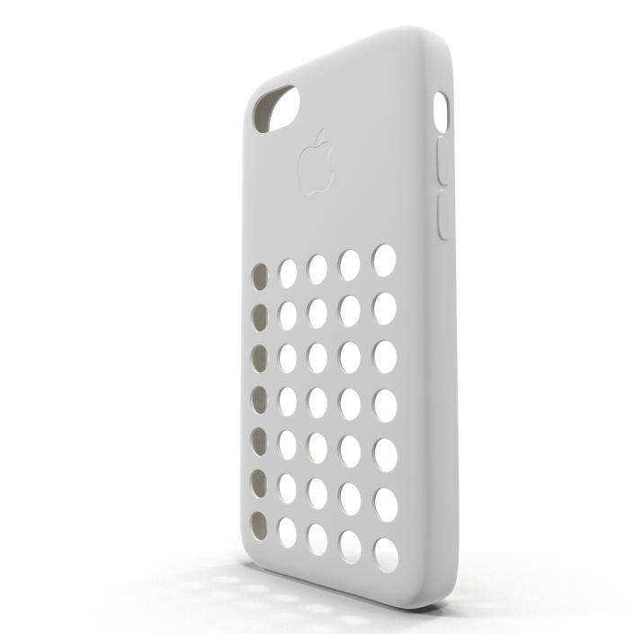 3D model iPhone 5c Case White