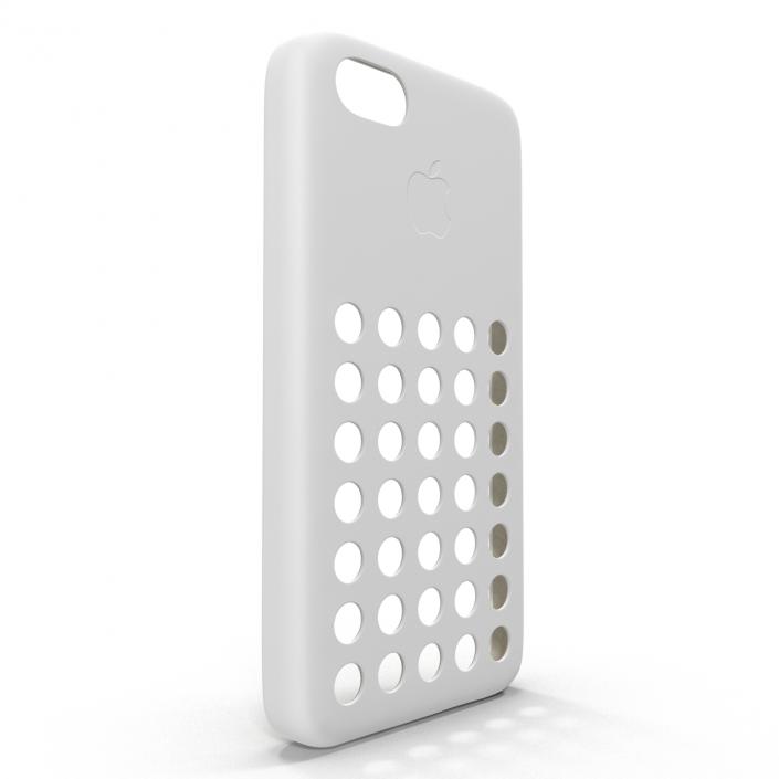 3D model iPhone 5c Case White