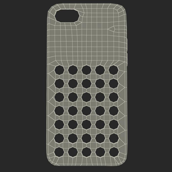 3D model iPhone 5c Case White